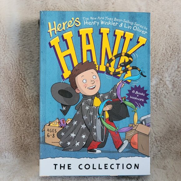 Here’s Hank The Collection Books 1-8 In Box Henry Winkler & Lin Oliver Dyslexia - Picture 1 of 6